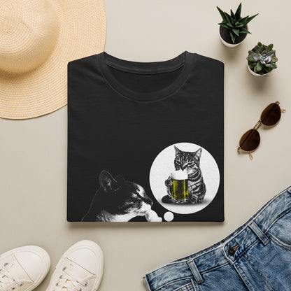 ROLL ON THE WEEKEND Cat T-Shirt